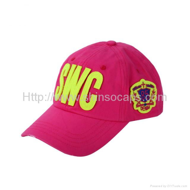 Fashion Cotton Pink Sport Cap Manufacturer 2