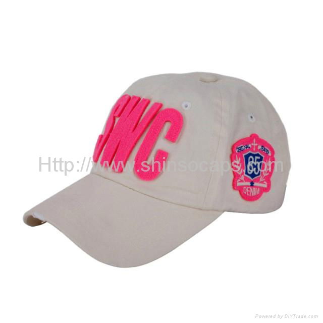 Fashion Cotton Pink Sport Cap Manufacturer 4