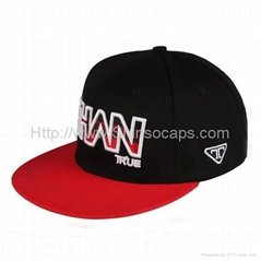 3D Embroidered Cotton Fashion Flat Cap For Men