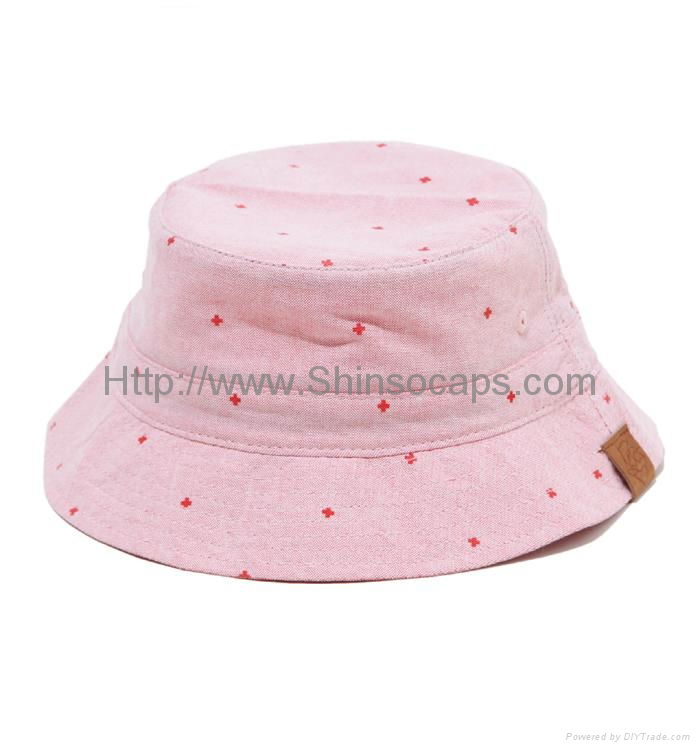 Customized Cotton Bucket Cap Fisherman Hat 4