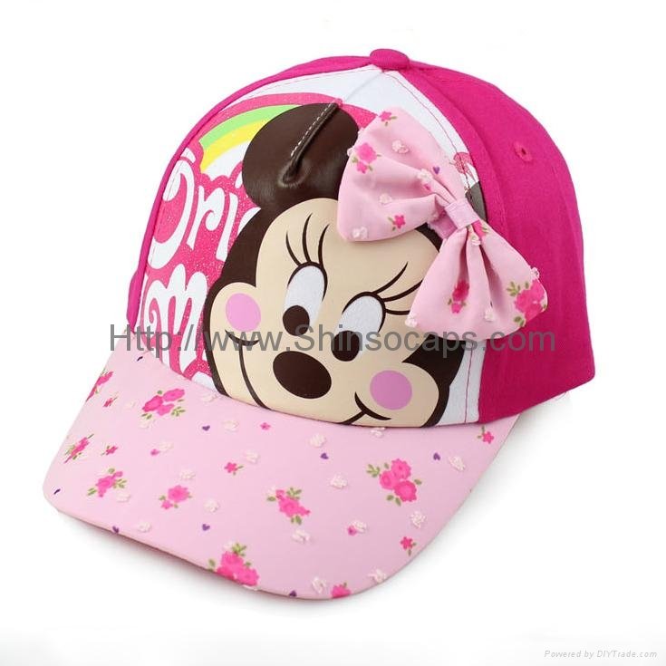 Lovely Cotton Fitted Children Cap 