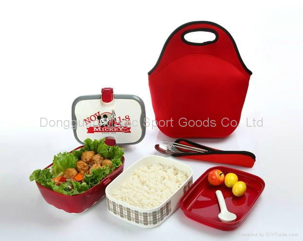 Neoprene lunch bag 3