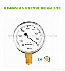 vacuum&compound pressure gauge