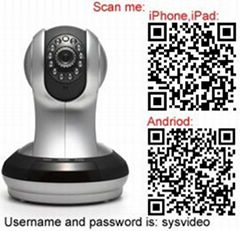 Plug&Play wireless home security IP camera