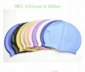 Ears protection Silicone Swimming Caps