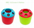 Silicone Waterproof Toothbrush Holder 4