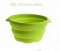 Foldable Silicone Fruit Bowl 5