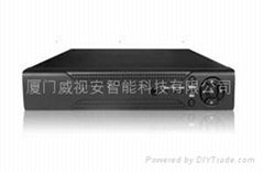 云h.264 4路监控硬盘录像机 DVR 四路D1高清 监控主机 手机远程