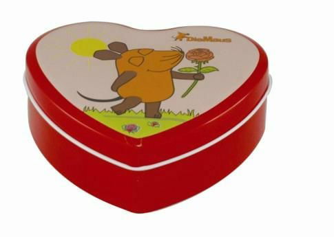 gift box of heart shape