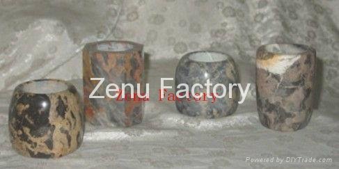 stone candle holders 2