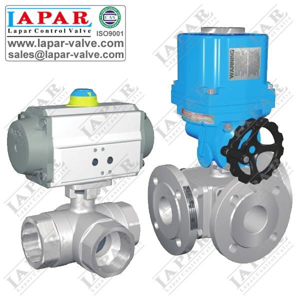 LPA14 Thread Three-way Ball Valve