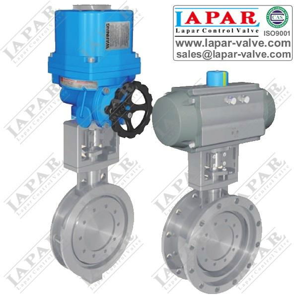 LPB12 Triple Eccentric Metal Sealing Butterfly Valve