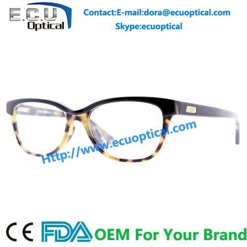 2014 new design acetate optical frame Acetate glasses made by china factory