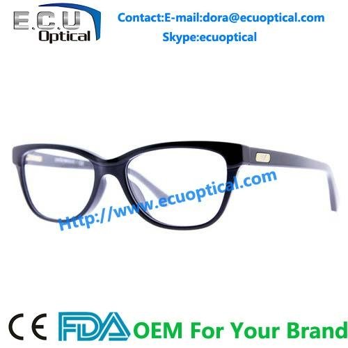2014 new design acetate optical frame Acetate glasses made by china factory 2
