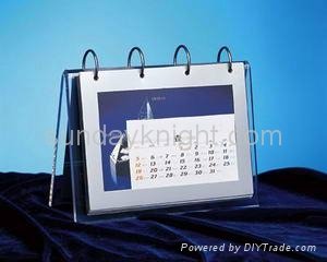 Acrylic calendar holders 2