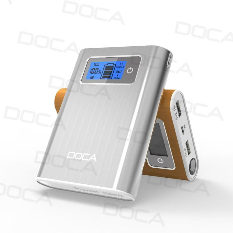 DOCA powerbank 12000mAh mobile power bank D568 (China Trading Company) -  Other Electrical & Electronic - Electronics & Electricity Products