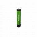 AAA Li/FeS2 Lithium Primary Battery 1.5V 1100mAh Cylindrical Cell