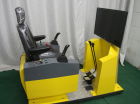 Excavator simulation teaching instrument