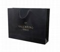 Luxury white cardboard paper  shopping  (clothes ,promotion)paper bag 5