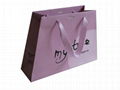  zhejiang china  wholesale  customized Purple gift packing paper bags 1