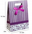  zhejiang china  wholesale  customized Purple gift packing paper bags 3