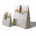 	12 years experience & perfect printing brand luxury white shopping paper bags