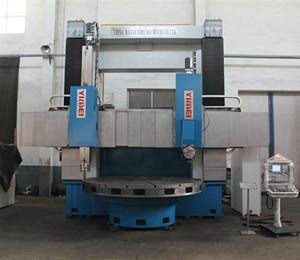 CNC double columns vertical turning and milling center 5