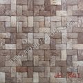 coconut mosaic background wall