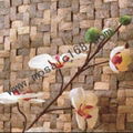 coconut mosaic background wall  5