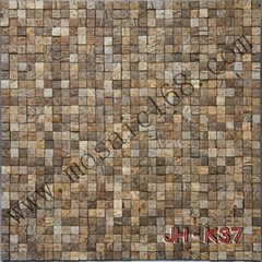 10*10mm size coconut mosaic