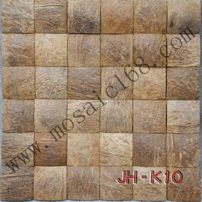 10*10mm size coconut mosaic 5