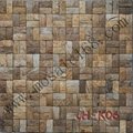 TV background wall coconut mosaic 2