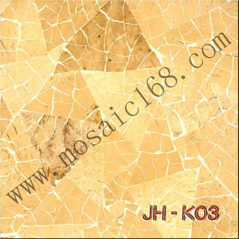 coconut mosaic wall 3