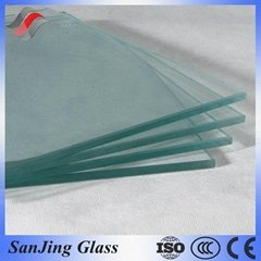 3-12mm clear tempered glass