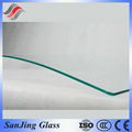 hot selling clear curved tempered glass Rocky factory 1