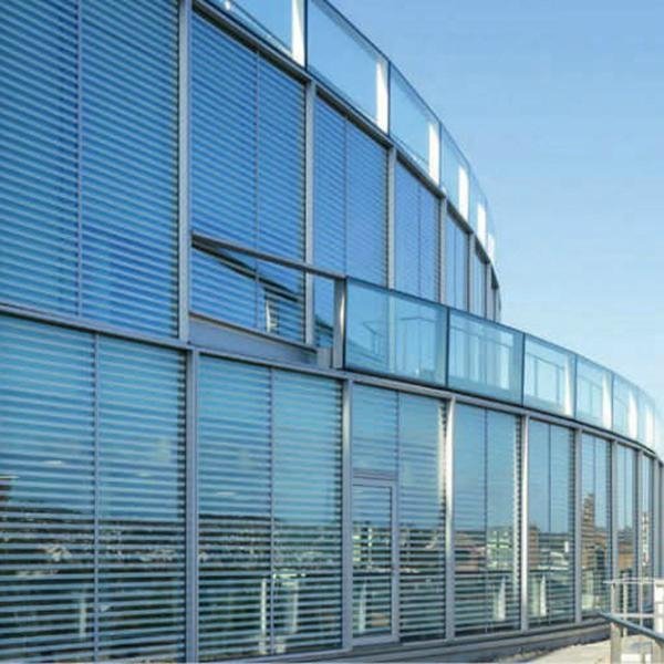Tempered Glass use for the curtain wall  