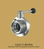 stainless steel Sanitary DIN Threaded Butterfly Valve(304/316L)