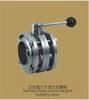 Stainless Steel Sanitary Three-piece Butterfly Valve(304/304L/316L)