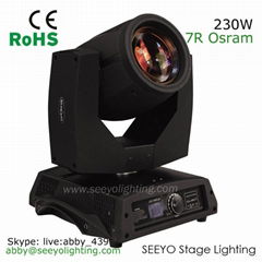 230W Sharpy 7R Beam Moving Head Light-SEEYO