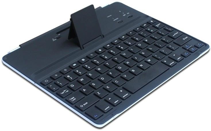 Magnet Aluminum Bluetooth Keyboard for iPad 1