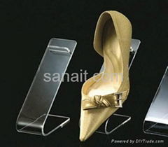 Acrylic shoes display stands