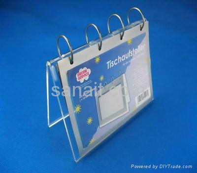 Acrylic calendar holders 2