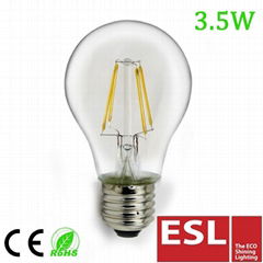 2014 New item LED Filament Bulbs A60 3.5W