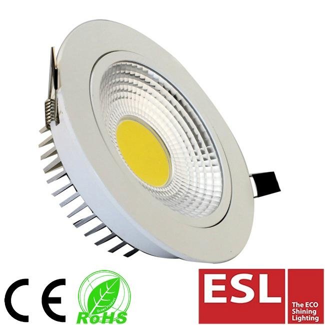 New Items Anluminum Housing 3 years warranty COB 10W led down light fixtures