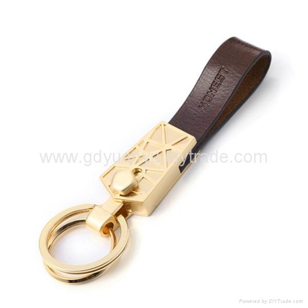 High-end leather keychain  2