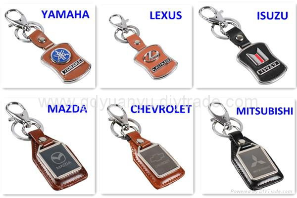 High-end leather keychain  5