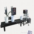 Double Heads Weighing Filling Machine