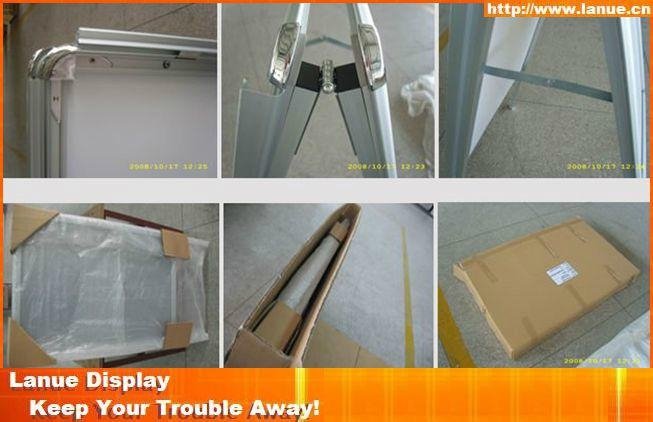 Wholesale aluminum outdoor poster stand display 3