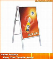 Wholesale aluminum outdoor poster stand display