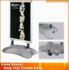 Wholesale aluminum water based poster stand display